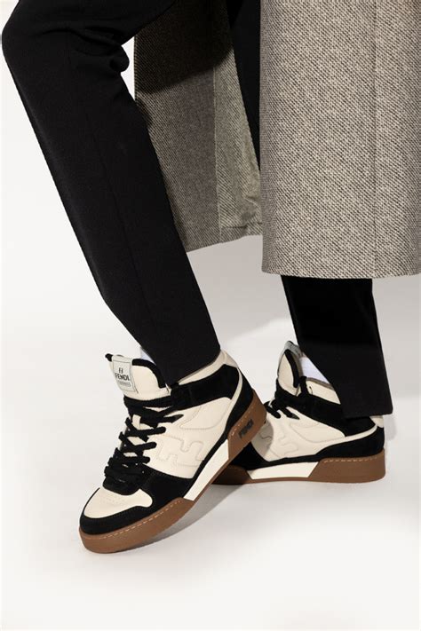 women fendi sneakers|high top Fendi sneakers.